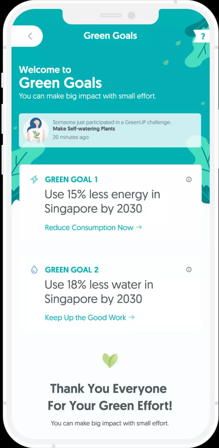 Green Goals